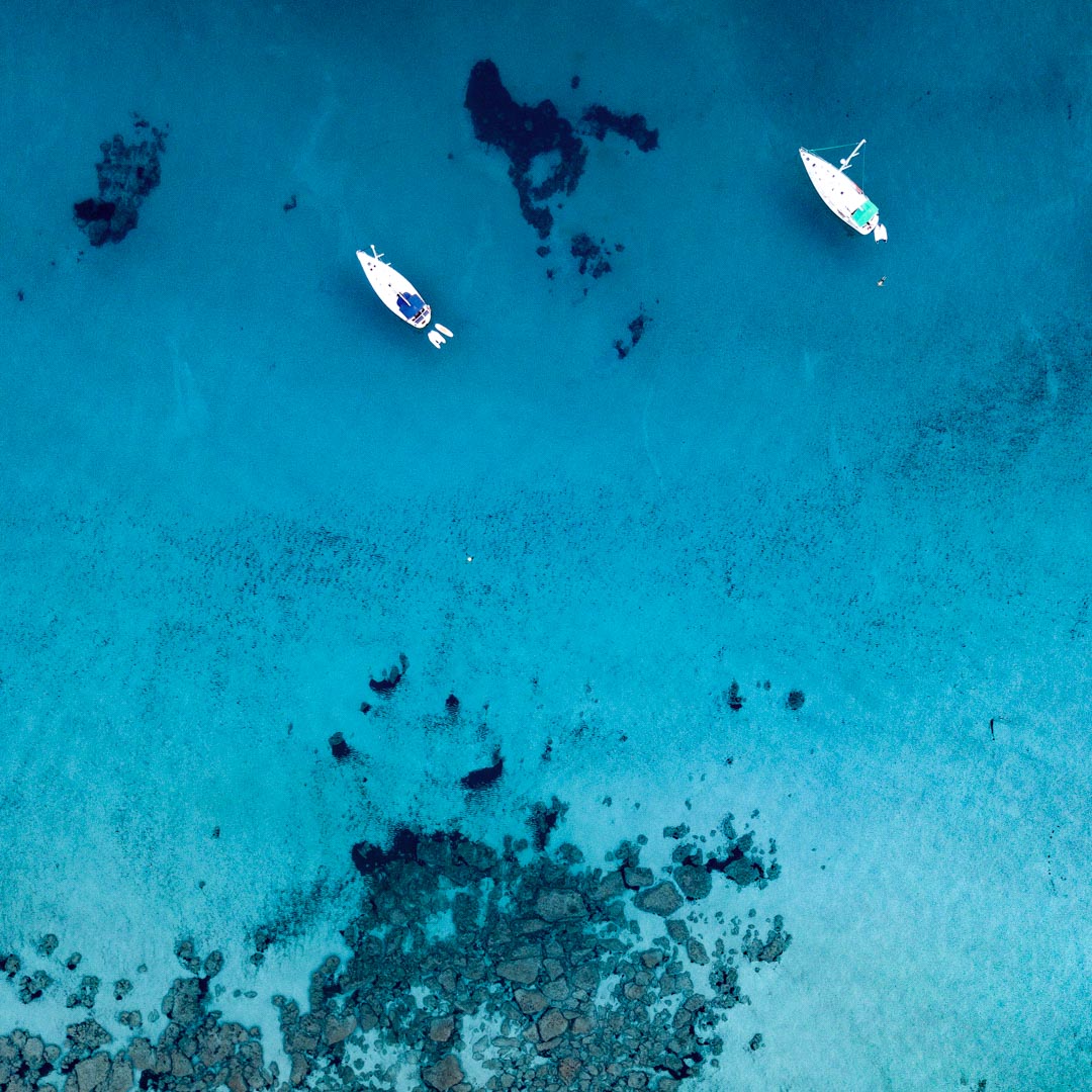 binigaus playa foto aérea drone